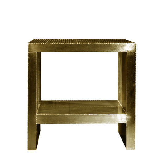 BAXTER END TABLE-GOLD