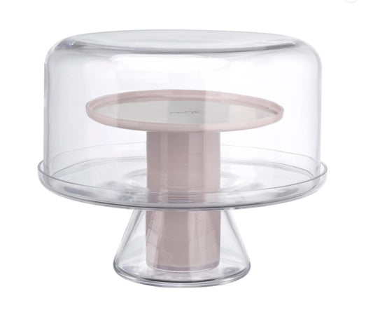 Bloom Cake Stand with Dome