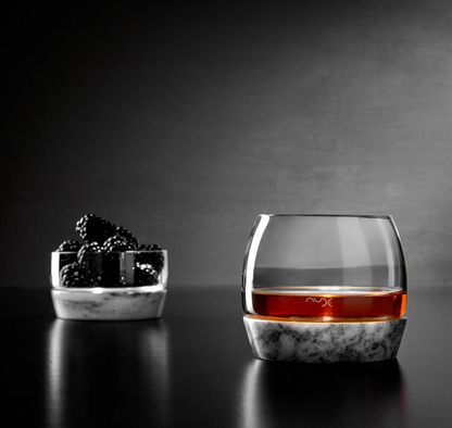 Chill Whisky Tumbler With Marble Base