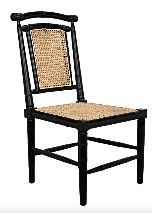 Colonial Bamboo Side Chair