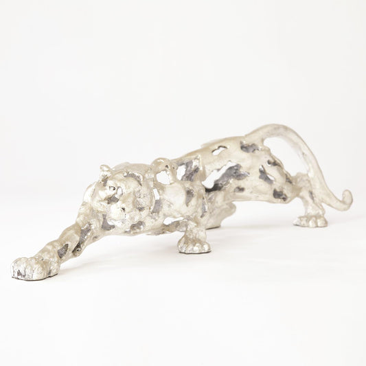 DECONSTRUCTED JAGUAR-SILVER LEAF