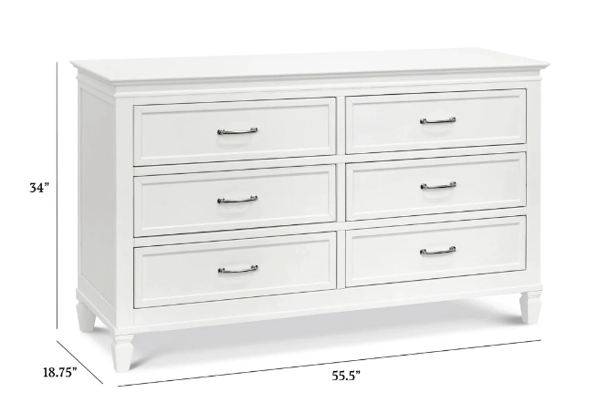 Darlington 6-Drawer Assembled Dresser