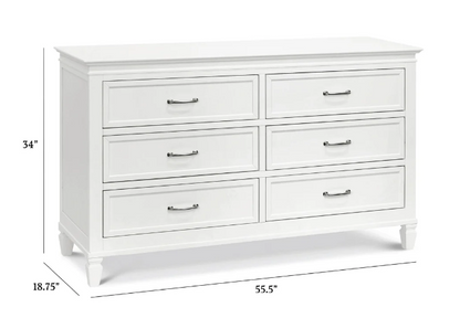 Darlington 6-Drawer Assembled Dresser