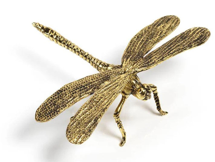 Decorative Gold Insect - Dragonfly