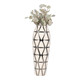 FABIOLA OVER-SIZED TRIBAL VASE PEWTER