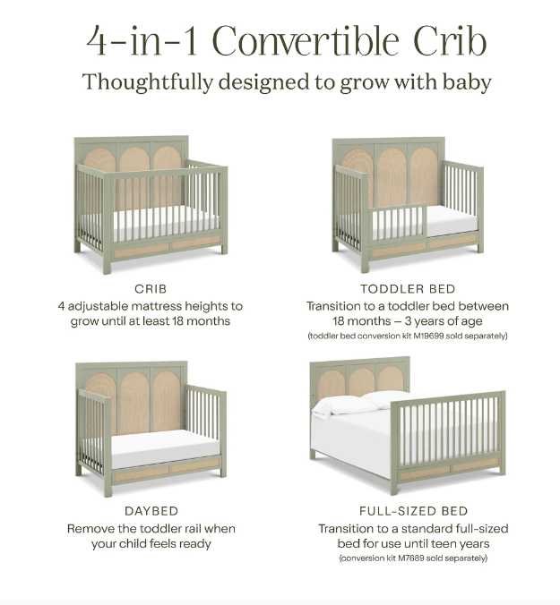 Eloise 4-in-1 Convertible Crib