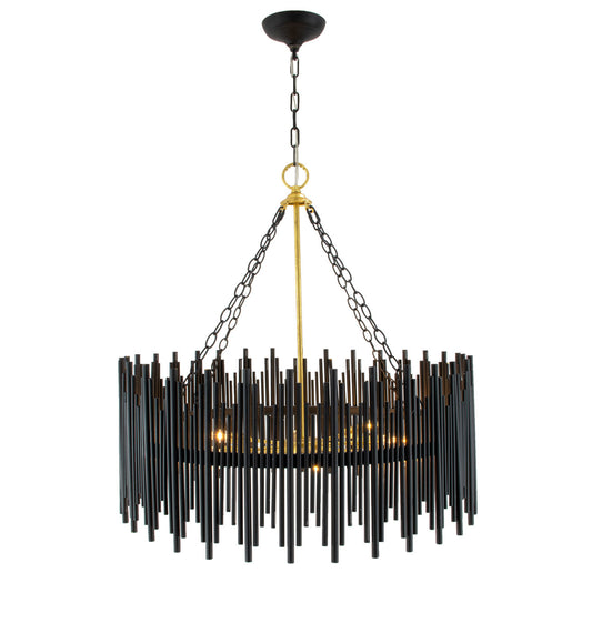 HD110 Aged Iron & Gold Lantern