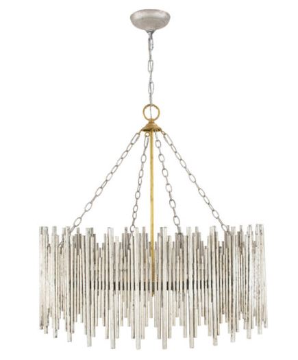 HD110 Aged Silver & Gold Lantern