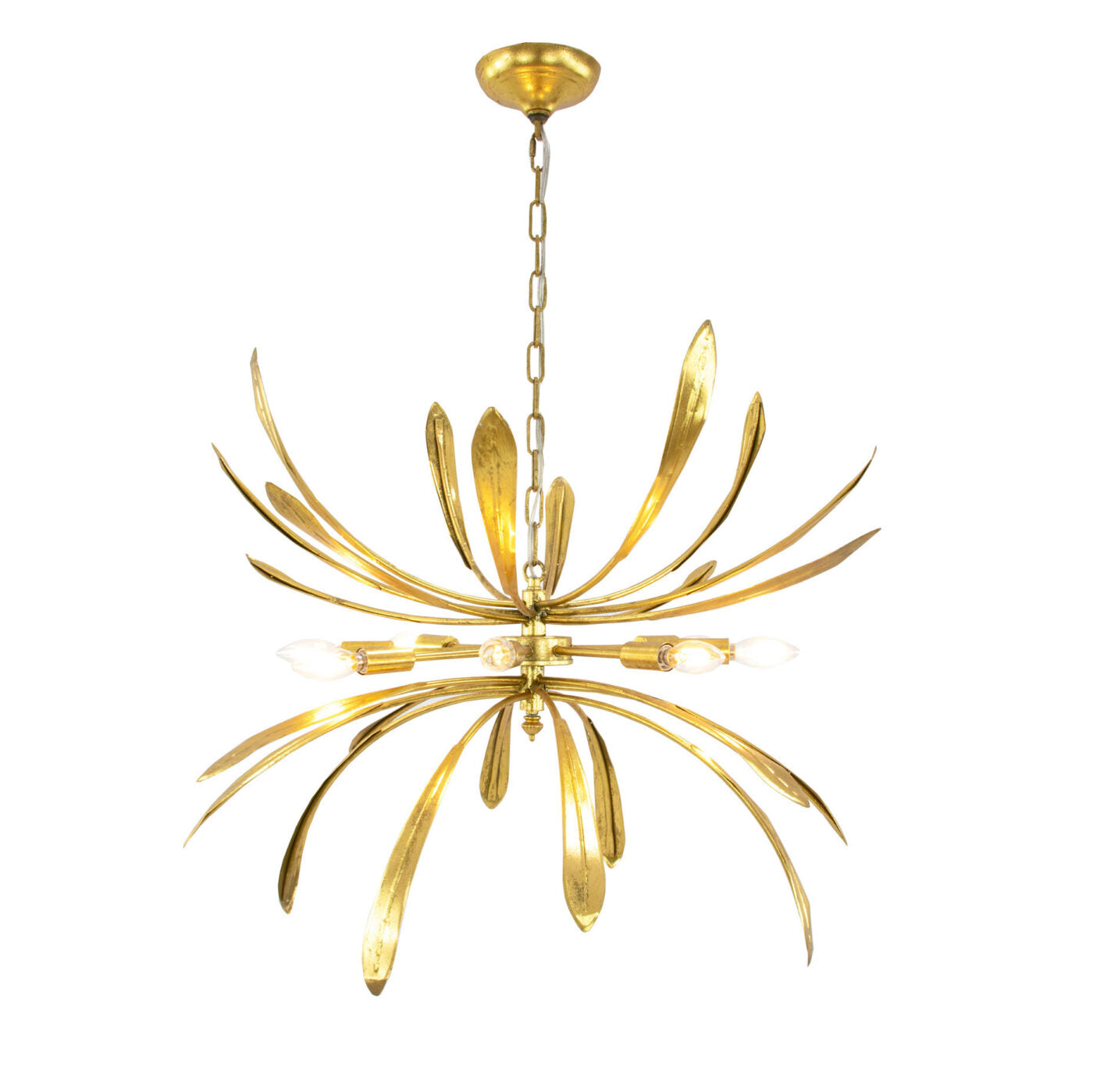 HD134 Gold Chandelier