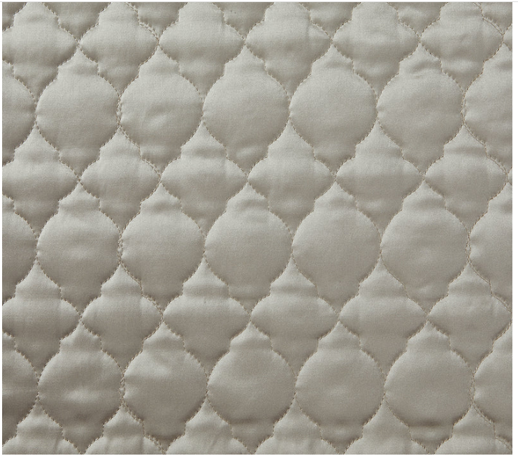 HIGH SHINE SATIN QUATREFOIL QUILT