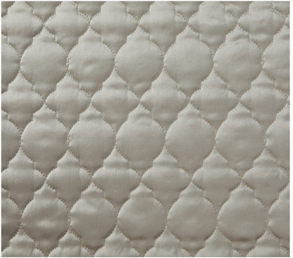 HIGH SHINE SATIN QUATREFOIL QUILT