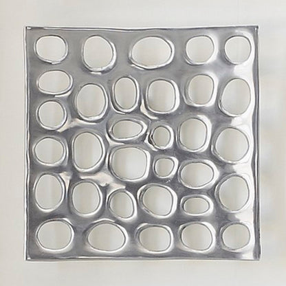 Polka Dot Wall Tile, Silver