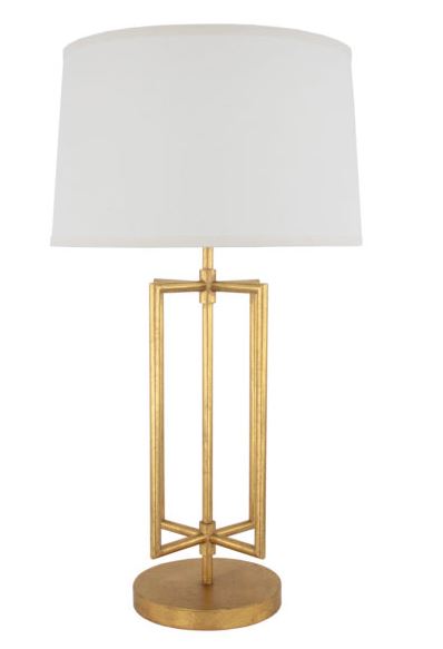 IR933 Gold Table Lamp