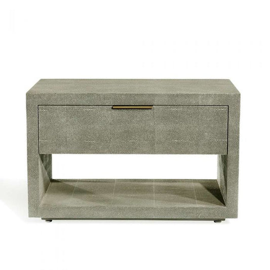 MONTAIGNE BEDSIDE CHEST SHAGREEN