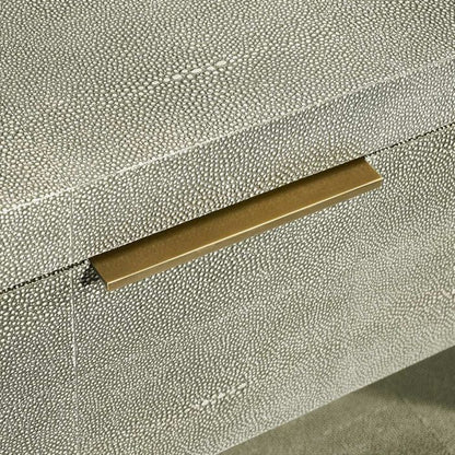 MONTAIGNE BEDSIDE CHEST SHAGREEN