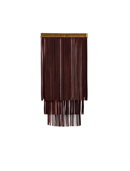 Ndidi Wall Sconce - Brass - NeKeia Leather