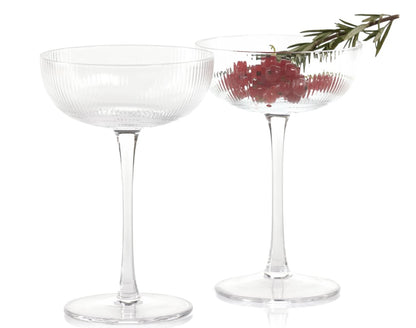 Optic Design Martini Glass