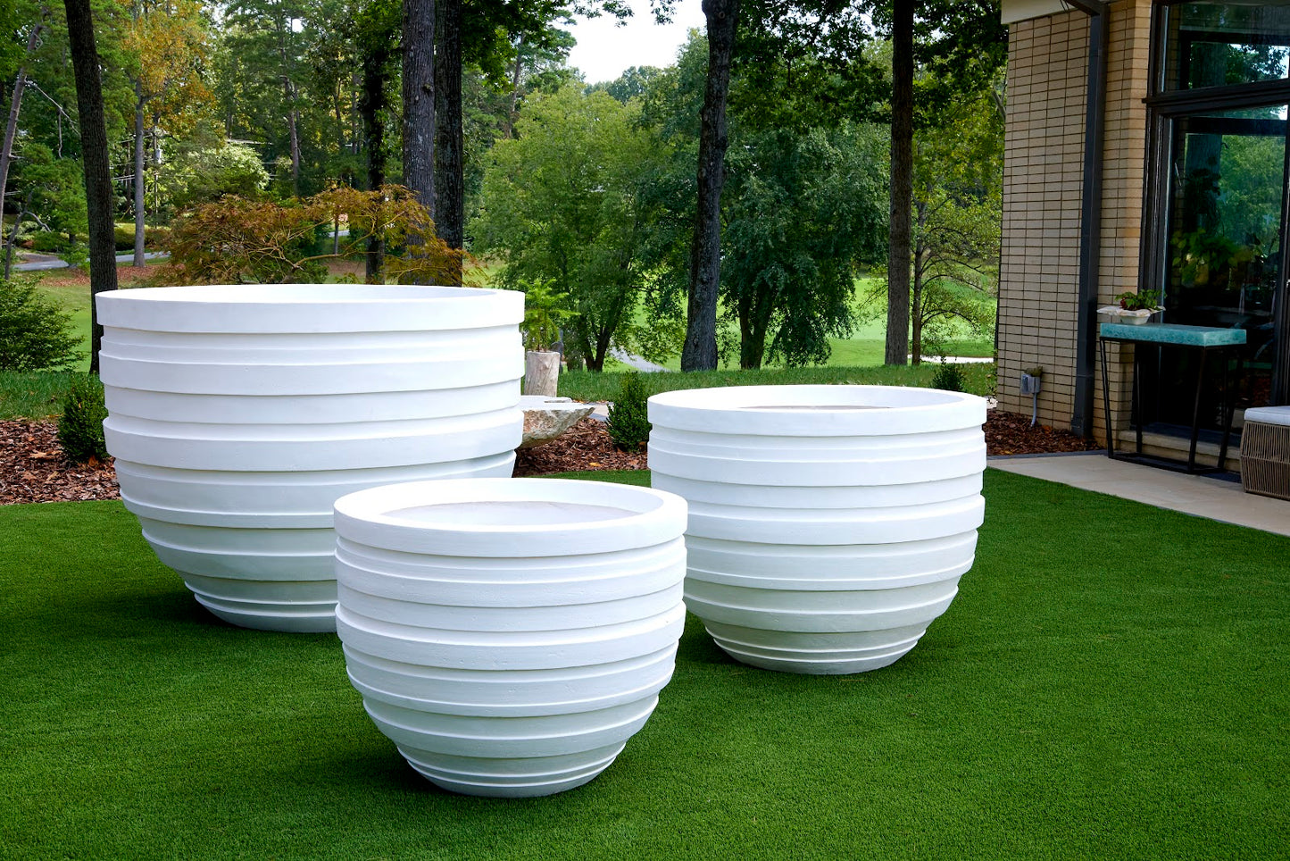 June Planter, White, LG