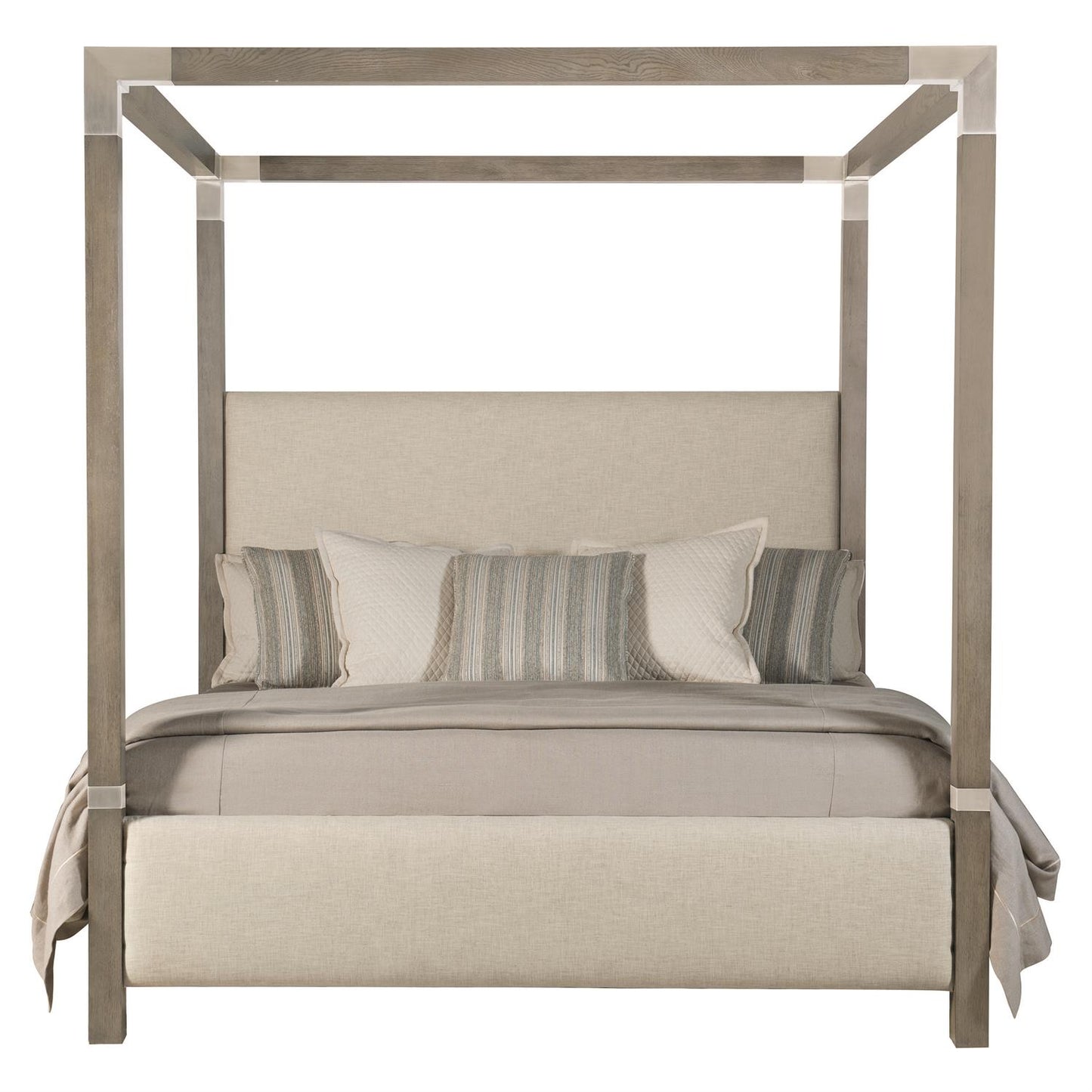 Palma Fabric Canopy Bed King