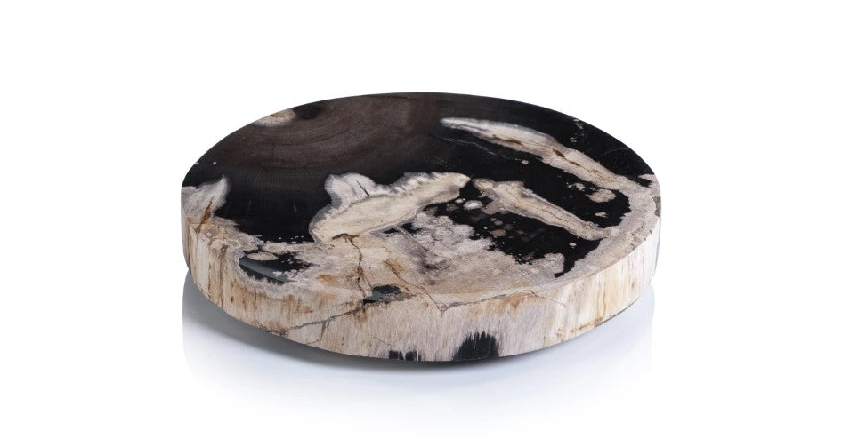 Petrified Wood Cheese Board - Round