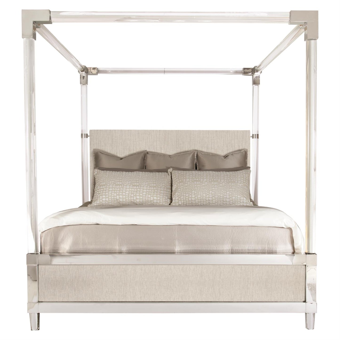 Rayleigh Fabric Canopy Bed King