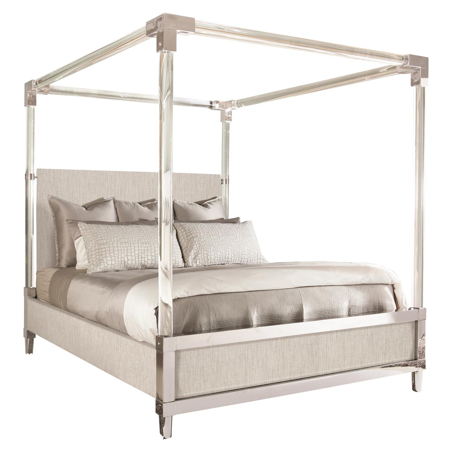 Rayleigh Fabric Canopy Bed King