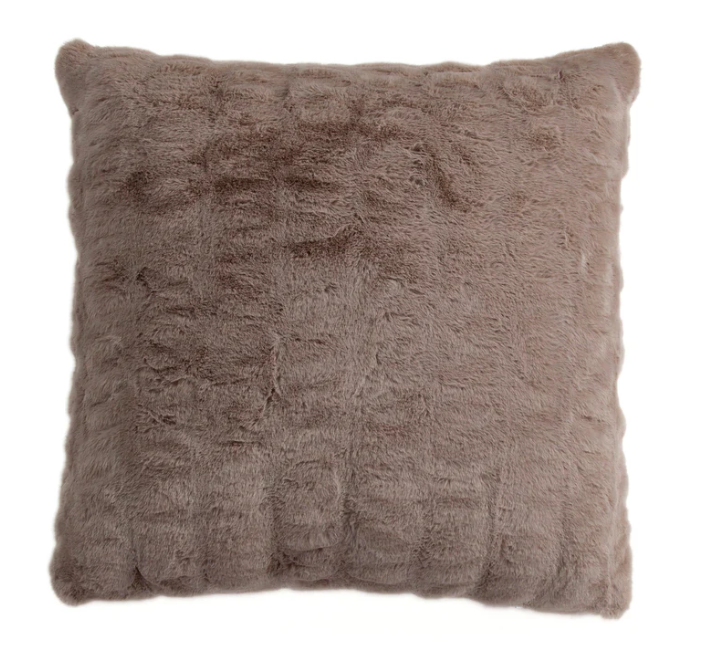 RUCHED RABBIT EURO PILLOW