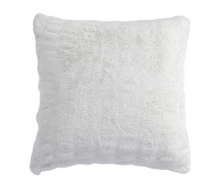 RUCHED RABBIT EURO PILLOW