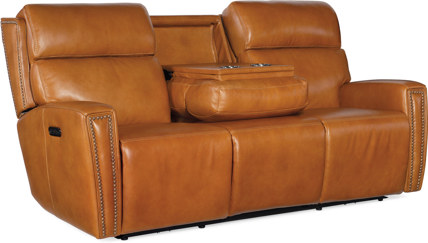 Ruthe Zero G Power Sofa w/PH & Hidden Console