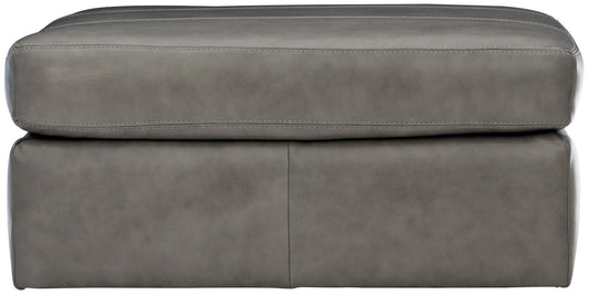 Stafford Leather Ottoman