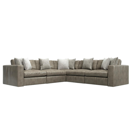 Stafford Leather Sectional