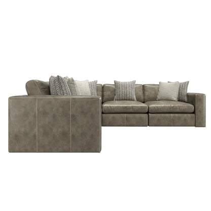 Stafford Leather Sectional