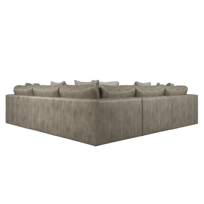 Stafford Leather Sectional