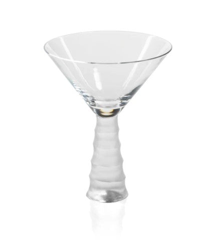 Sagano Bamboo Stem Martini Glass