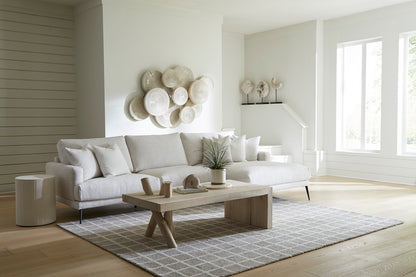 Branch Waterfall Coffee Table, Bleached