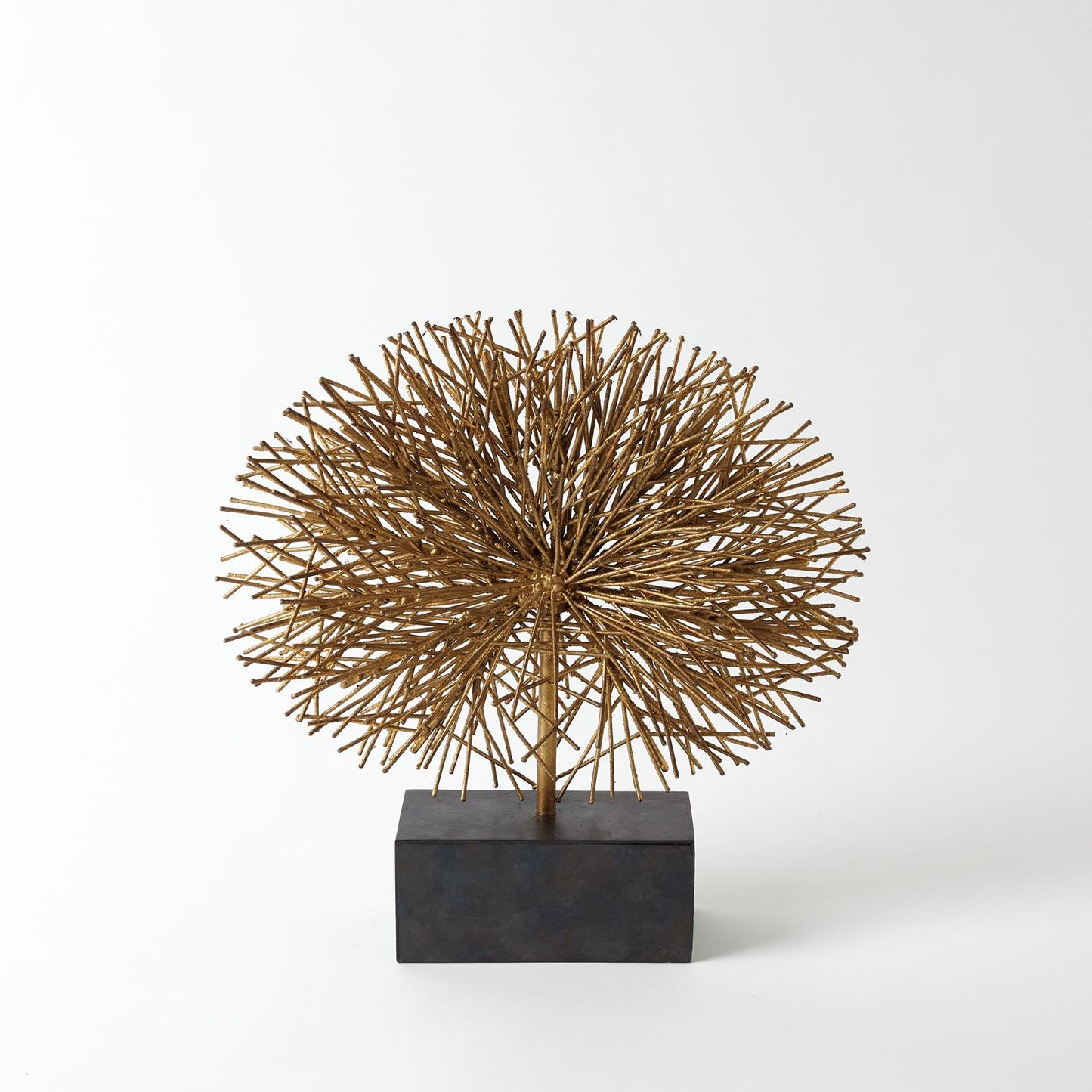 TUMBLE WEED SCULPTURE-GOLD LEAF