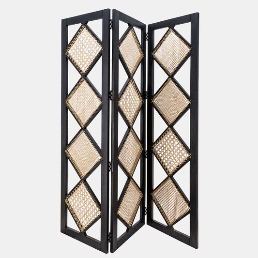 Wooden Cane Wall Divider