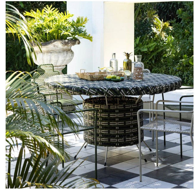 Woven Outdoor Dining Table