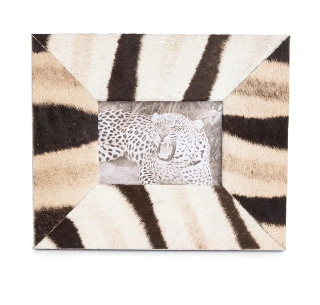 Zebra Hide Photo Frame