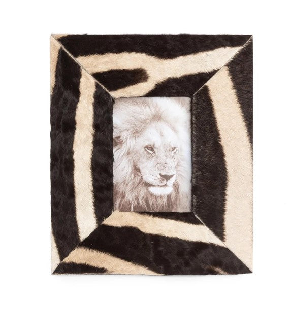 Zebra Hide Photo Frame