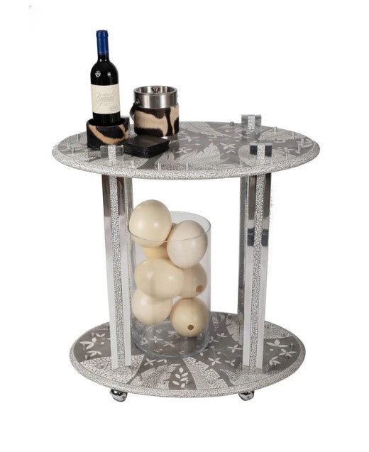 Zebra Hide Wine Holder