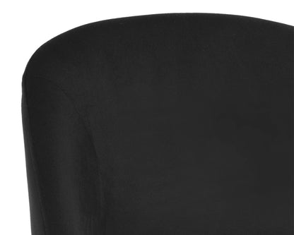 NAHLA MONAE DINING CHAIR - ABBINGTON BLACK