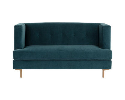 NAHLA SHERIDAN 2 SEATER SOFA - DANNY TEAL