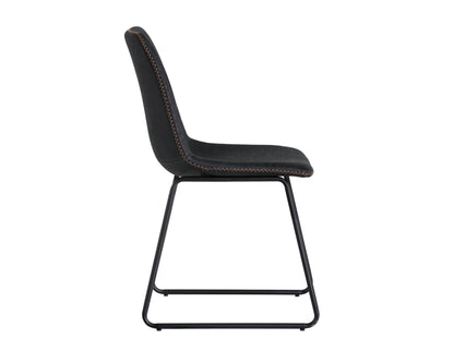 NAHLA CAL DINING CHAIR - ANTIQUE BLACK