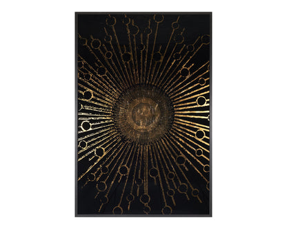 NAHLA SUPERNOVA - 48" X 72" - CHARCOAL FRAME