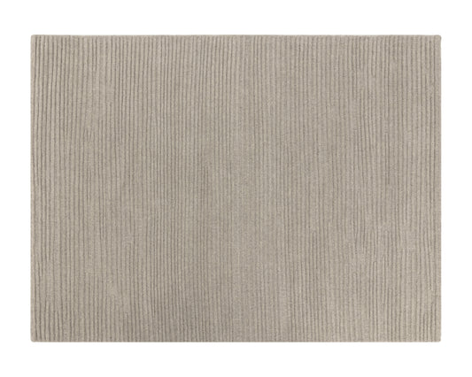 NAHLA DEVA HAND-WOVEN RUG - TAUPE - 9' X 12'