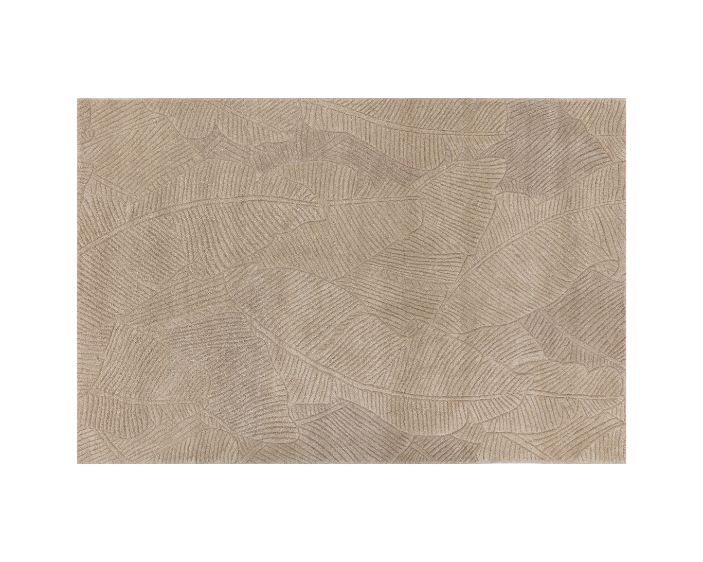 NAHLA CALATHEA HAND-TUFTED RUG - SAND - 6' X 9'