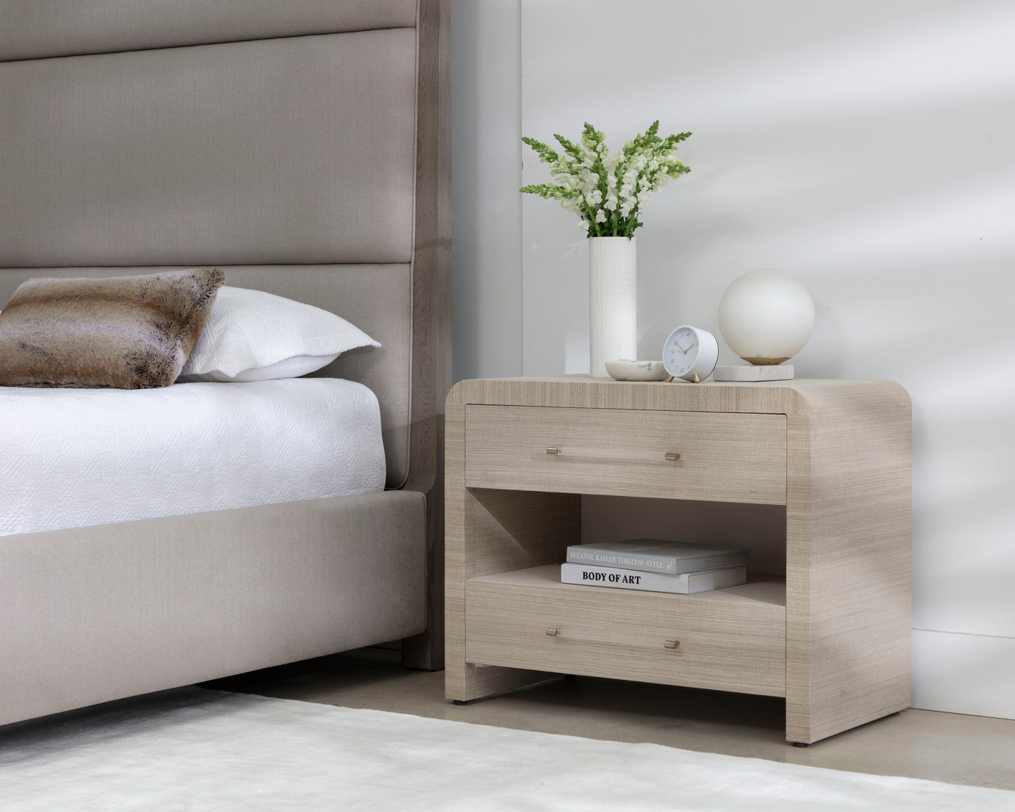 NAHLA ATHERTON NIGHTSTAND - SAND