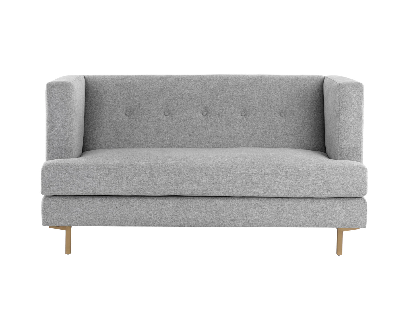 NAHLA SHERIDAN 2 SEATER SOFA - SOHO GREY