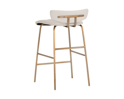 NAHLA LORELEI COUNTER STOOL - DILLON CREAM